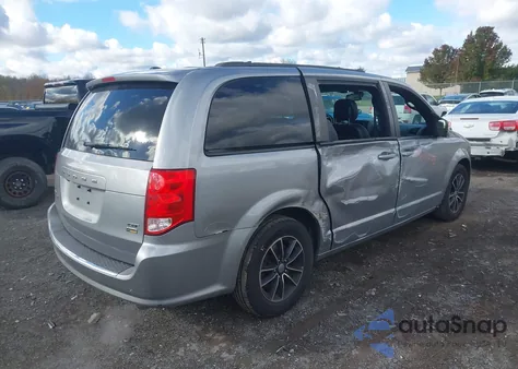 2018 Dodge Grand Caravan Gt из США, поврежденный, VIN 2C4RDGEG0JR341884